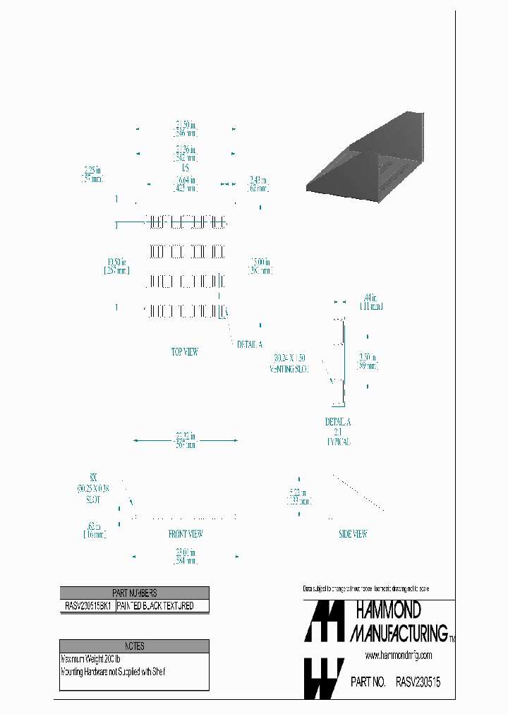 RASV230515_8469300.PDF Datasheet