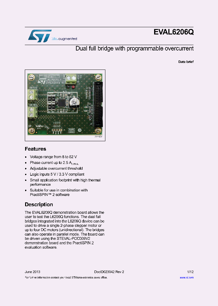 EVAL6206Q_8470152.PDF Datasheet