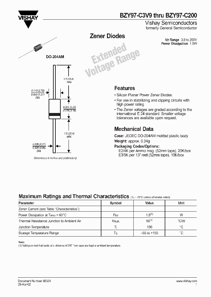 BZY97SERIES_8477507.PDF Datasheet