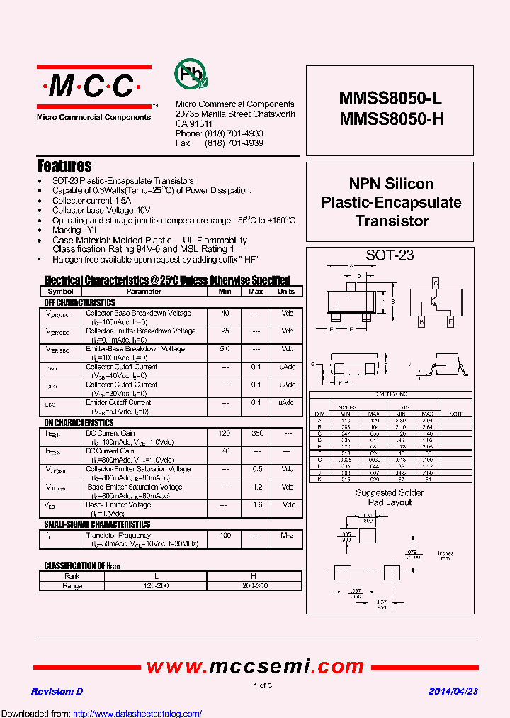 MMSS8050-L_8481611.PDF Datasheet