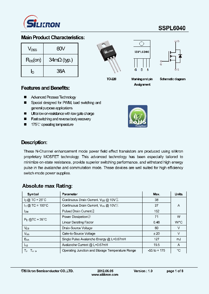 SSPL6040_8485926.PDF Datasheet