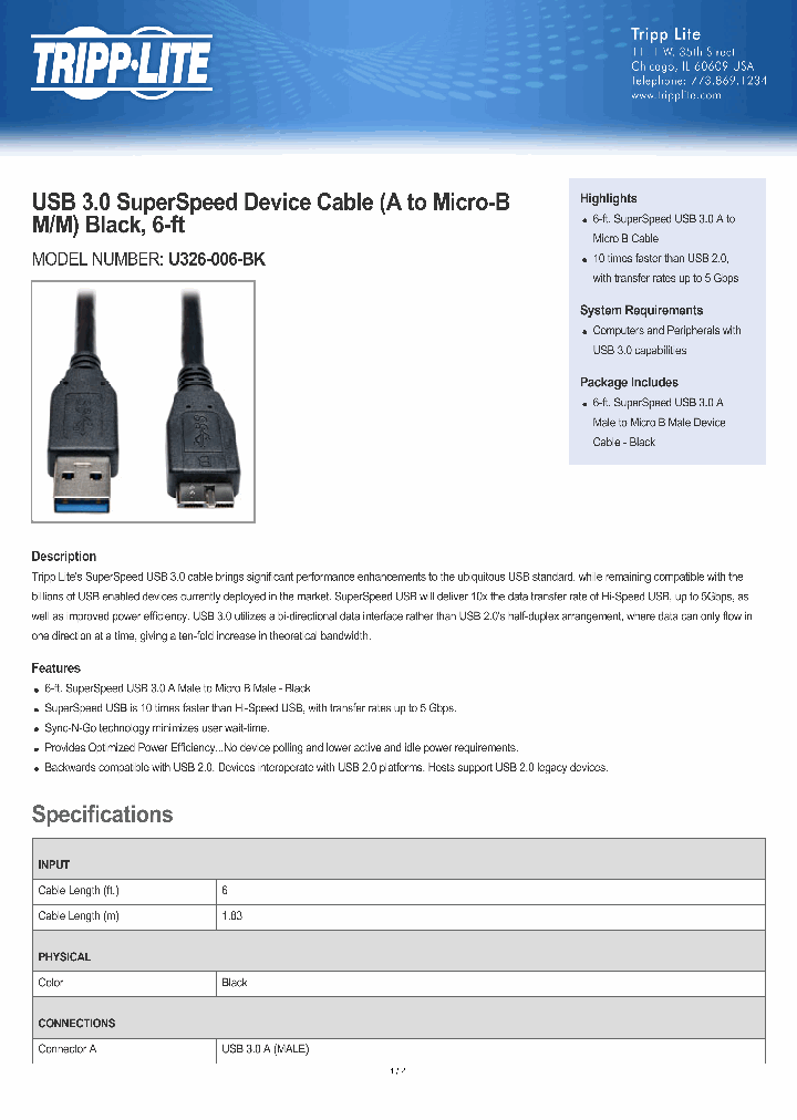 U326-006-BK_8491638.PDF Datasheet