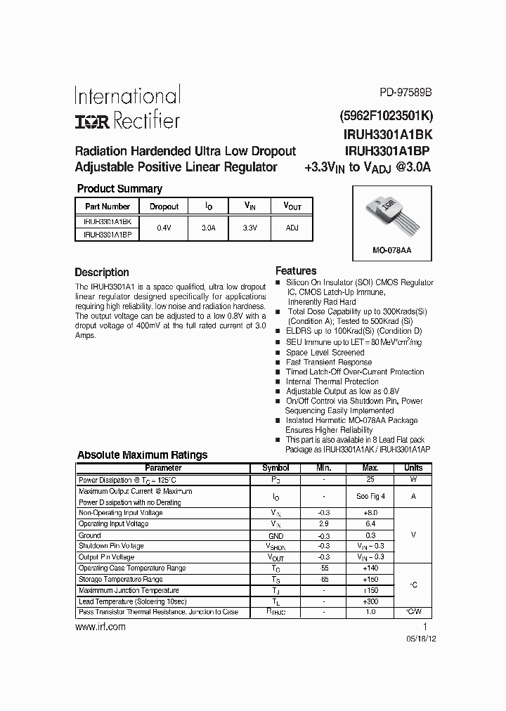 IRUH330125BPA_8491953.PDF Datasheet