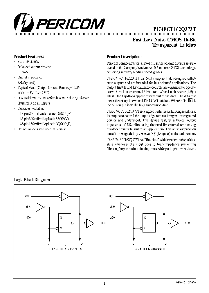 PI74FCT162Q373TB_8501697.PDF Datasheet