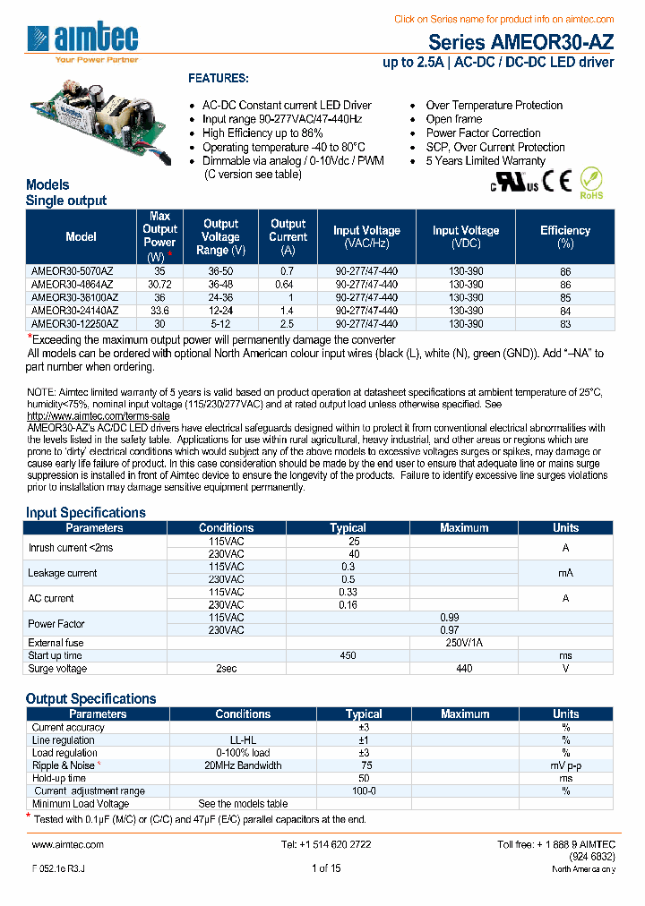 AMEOR30-4864AZ_8503406.PDF Datasheet