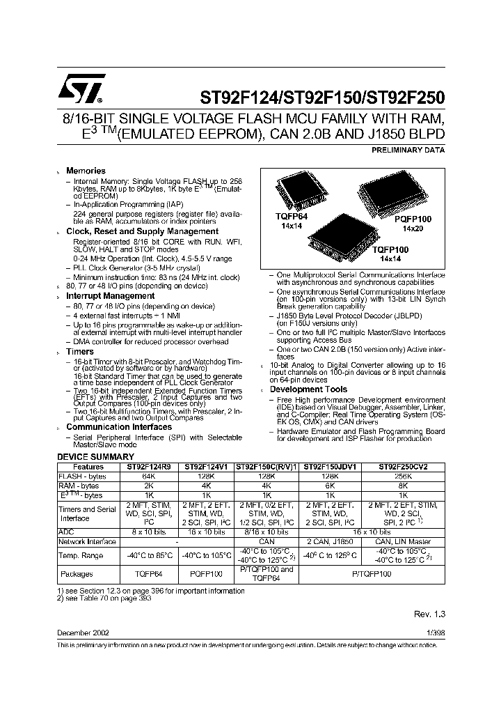ST92150DR9QC_8504041.PDF Datasheet