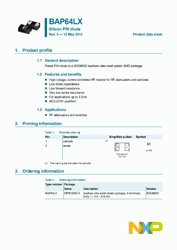 BAP64LX-15_8507252.PDF Datasheet