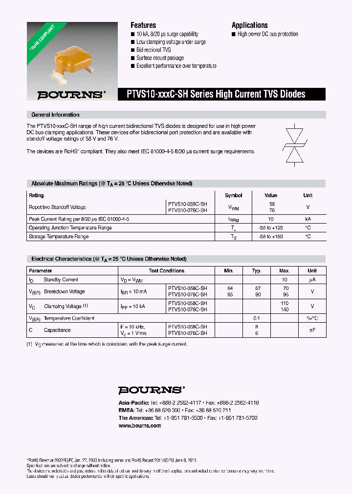 PTVS10-058C-SH_8516235.PDF Datasheet