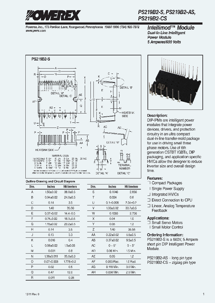 PS219B2-CS_8522540.PDF Datasheet