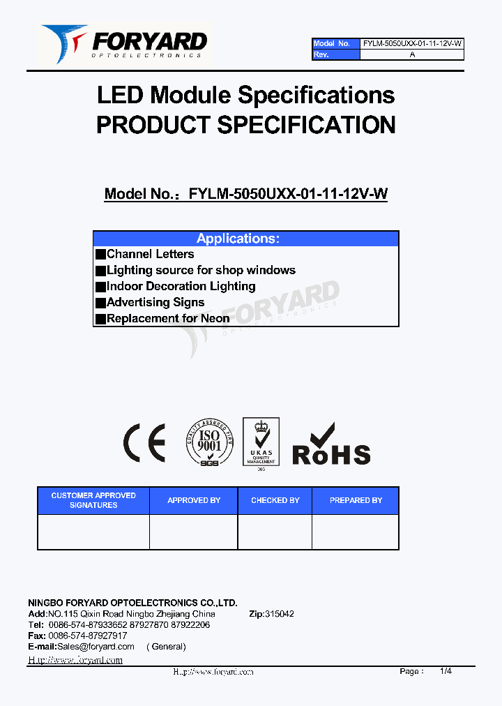 FYLM-5050UXX-01-11-12V-W_8523700.PDF Datasheet