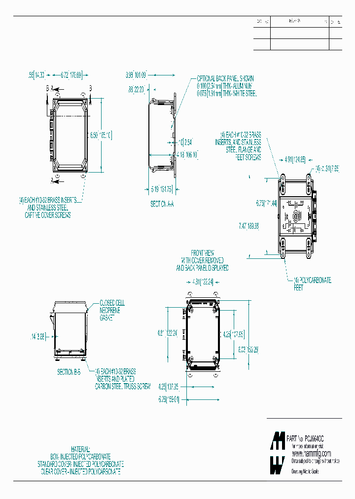 PCJ664CC_8550528.PDF Datasheet