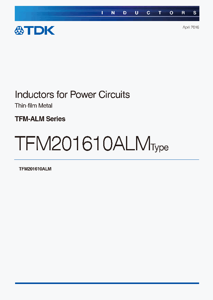 TFM201610ALM-1R0MTAA_8551493.PDF Datasheet