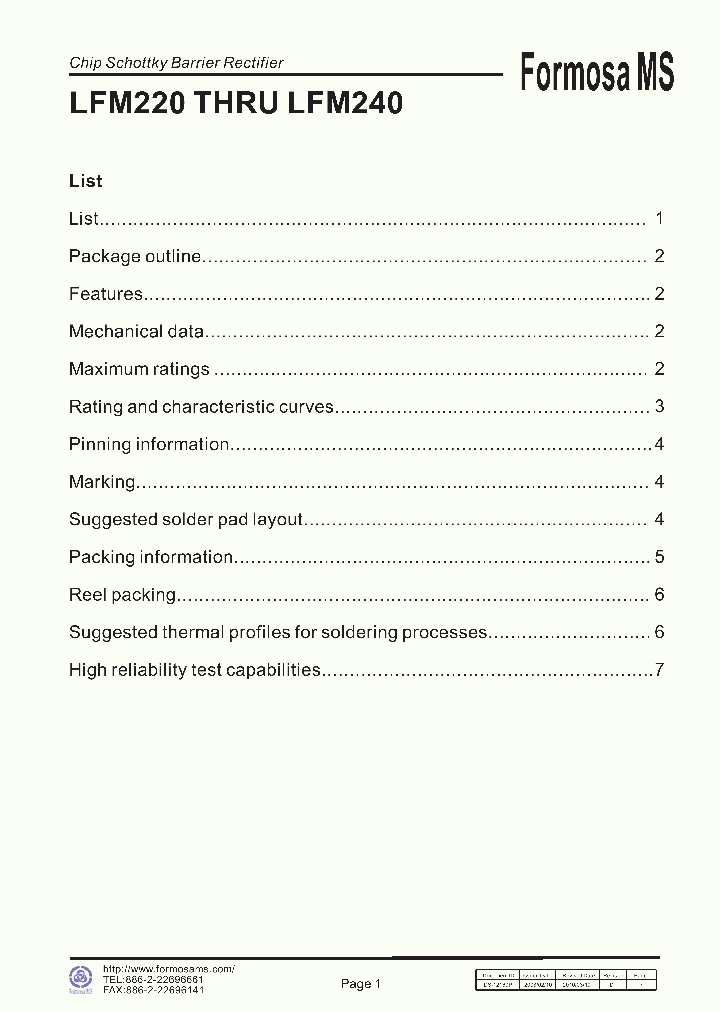 LFM230_8559207.PDF Datasheet