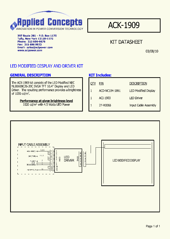 ACK-1909_8563753.PDF Datasheet