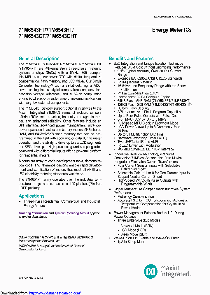 71M6543GT-IGTRF_8570532.PDF Datasheet