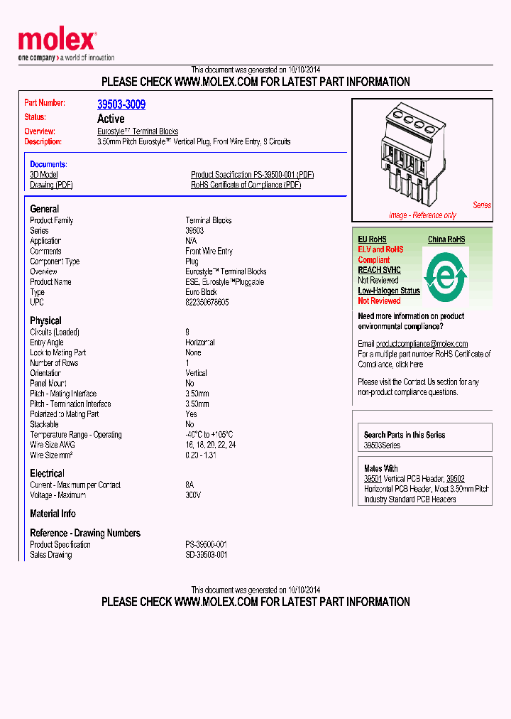 39503-3009_8575263.PDF Datasheet
