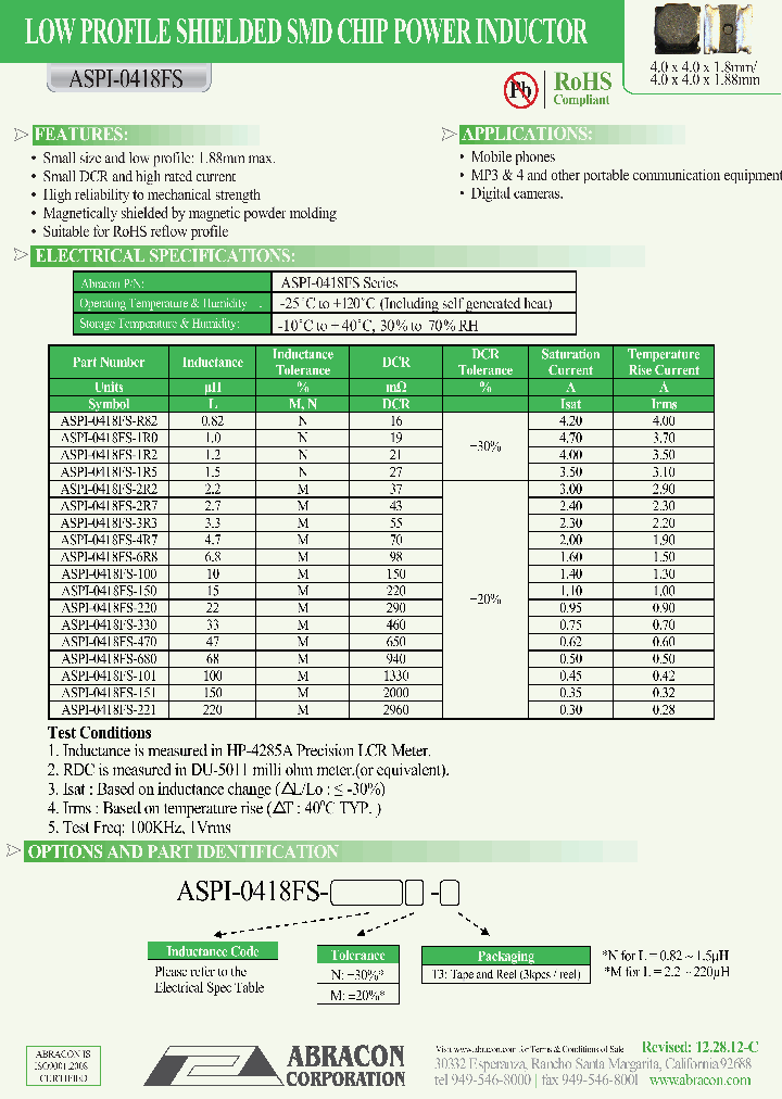 ASPI-0418FS_8583396.PDF Datasheet