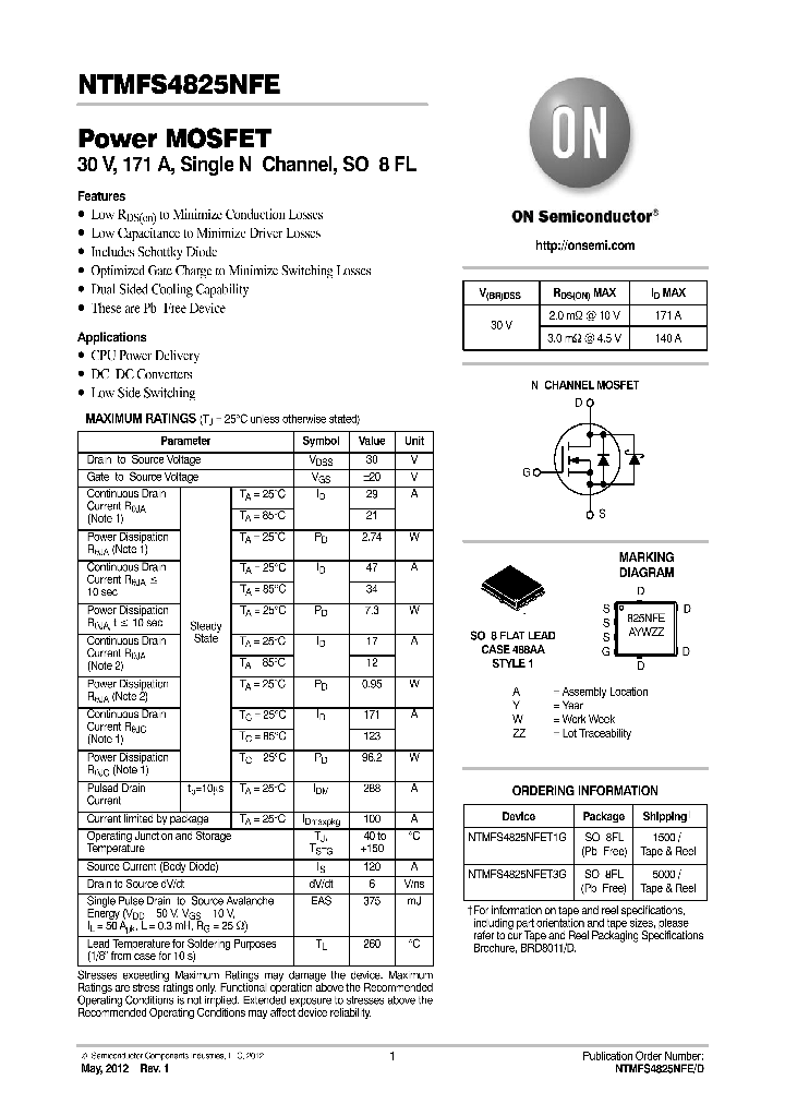 NTMFS4825NFE_8585859.PDF Datasheet