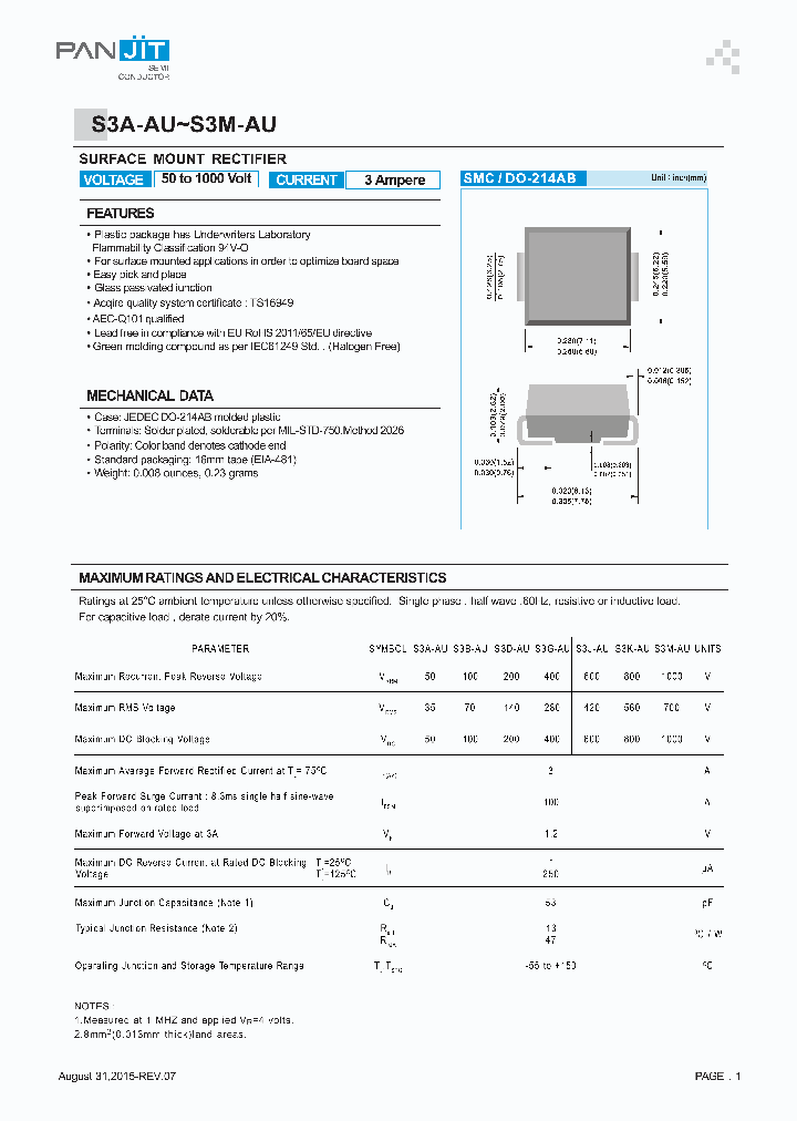 S3A-AU_8593210.PDF Datasheet