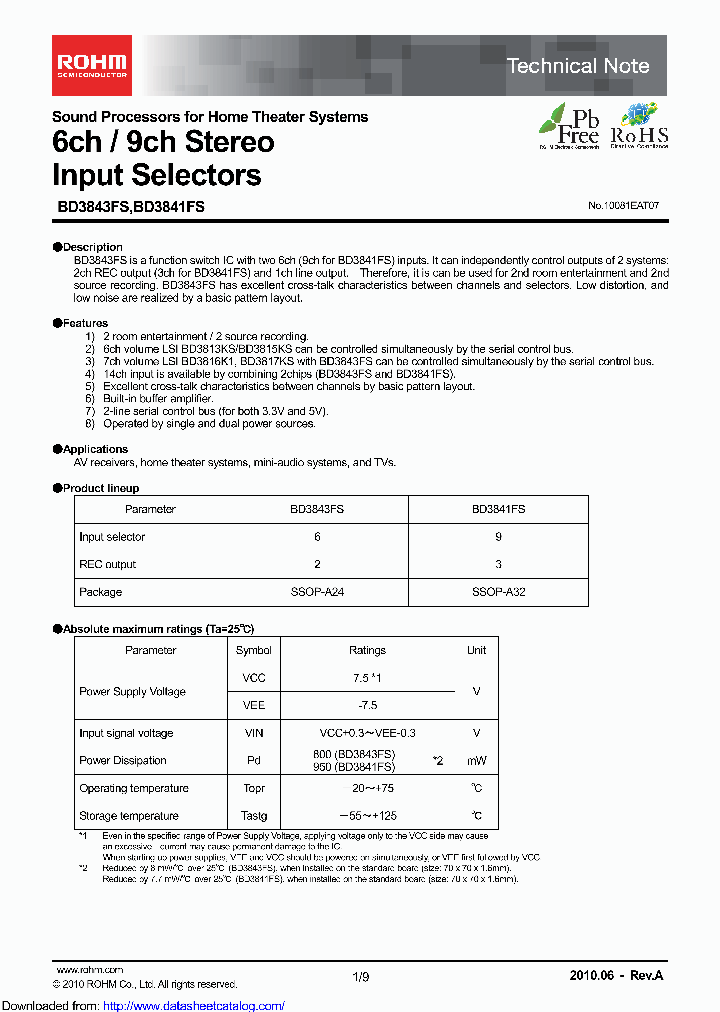 BD3843FS_8610697.PDF Datasheet