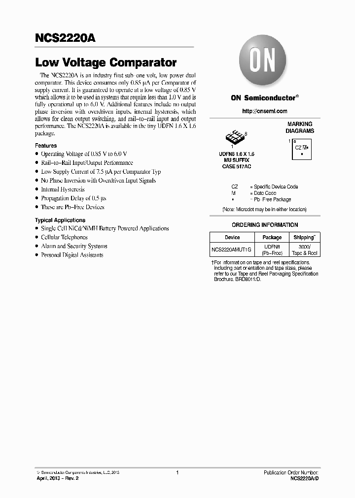 NCS2220A-13_8618575.PDF Datasheet