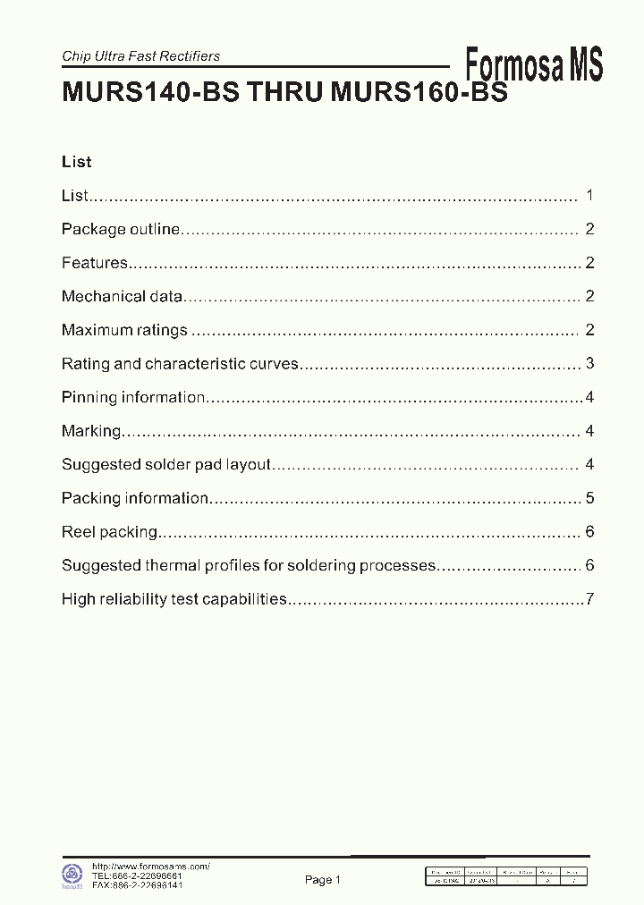 MURS160-BS_8641864.PDF Datasheet