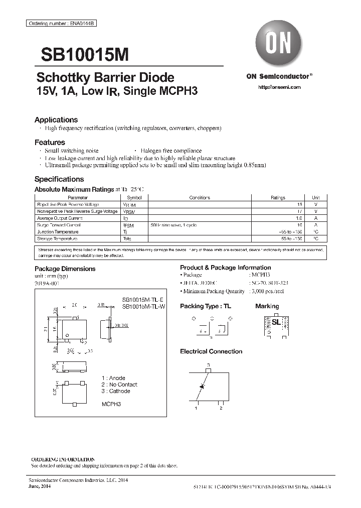 SB10015M-TL-E_8644319.PDF Datasheet