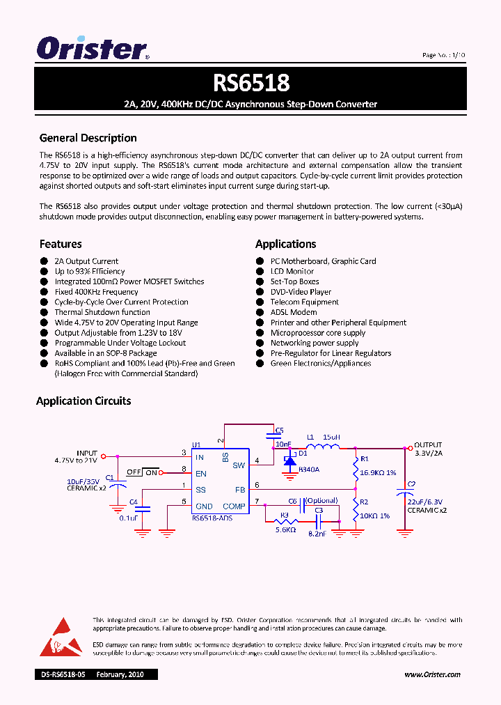 RS6518-33SG_8644526.PDF Datasheet