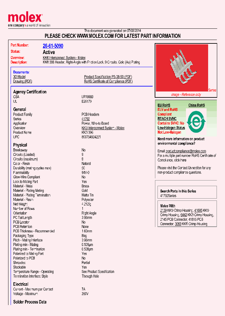 26-61-5090_8654682.PDF Datasheet