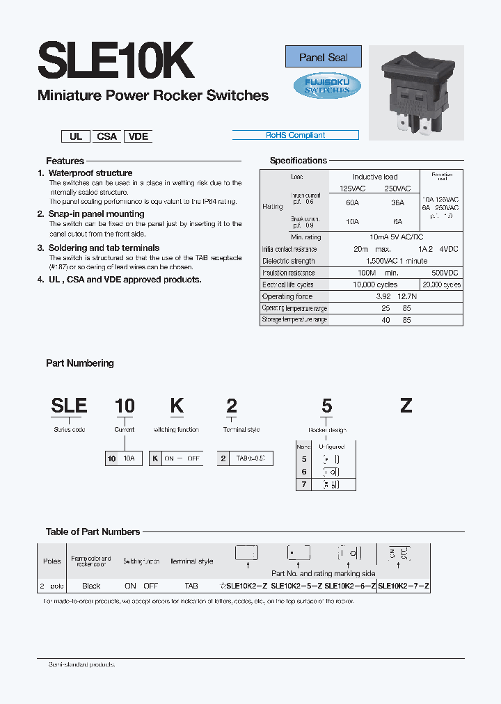 SLE10K2-7-Z_8656813.PDF Datasheet