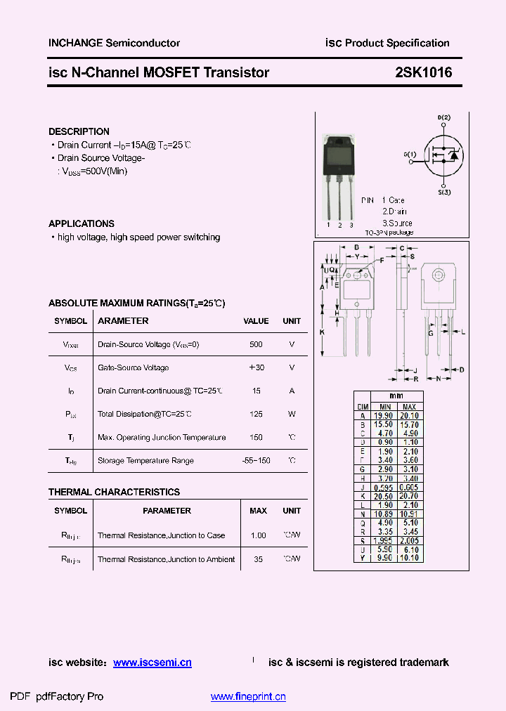 2SK1016_8658565.PDF Datasheet