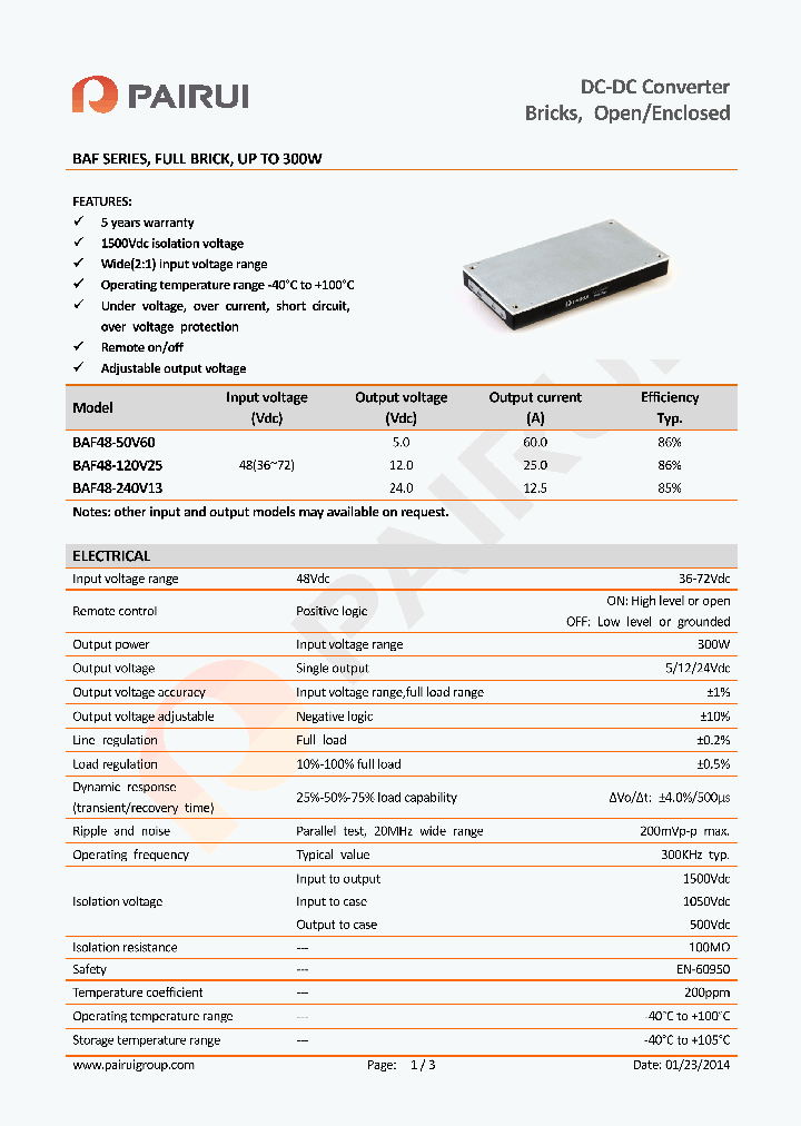 BAF48-120V25_8663597.PDF Datasheet