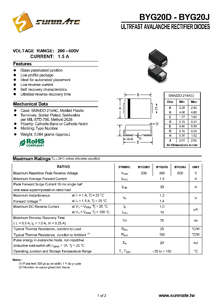 BYG20D_8668513.PDF Datasheet