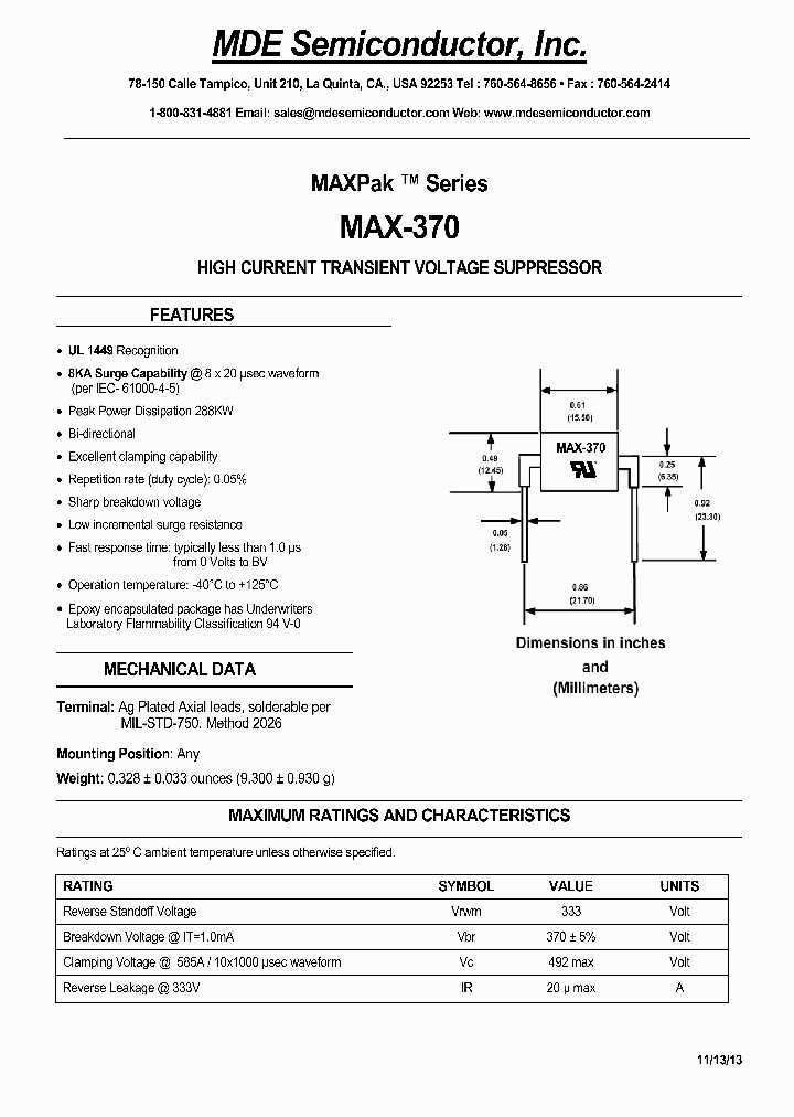 MAX-370-13_8672769.PDF Datasheet