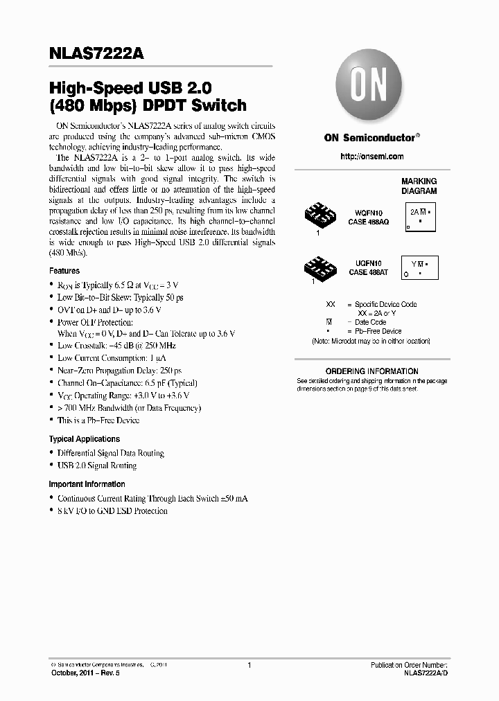 NLAS7222AMTR2G_8705540.PDF Datasheet