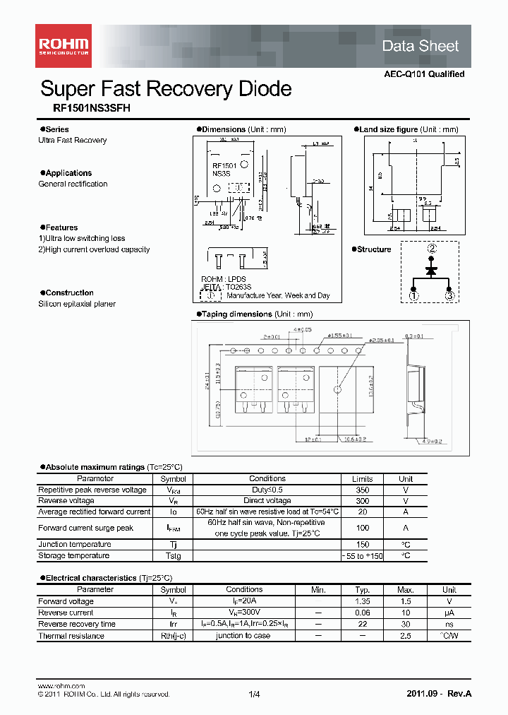 RF1501NS3SFHTL_8706854.PDF Datasheet