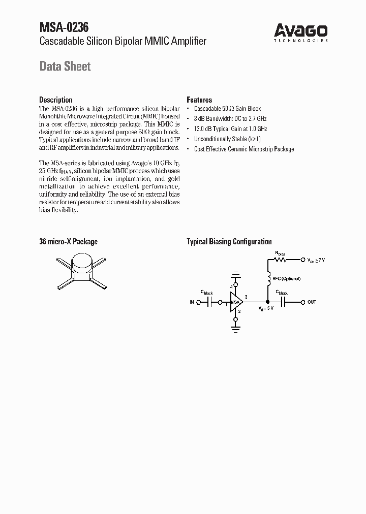 MSA-0236_8713792.PDF Datasheet