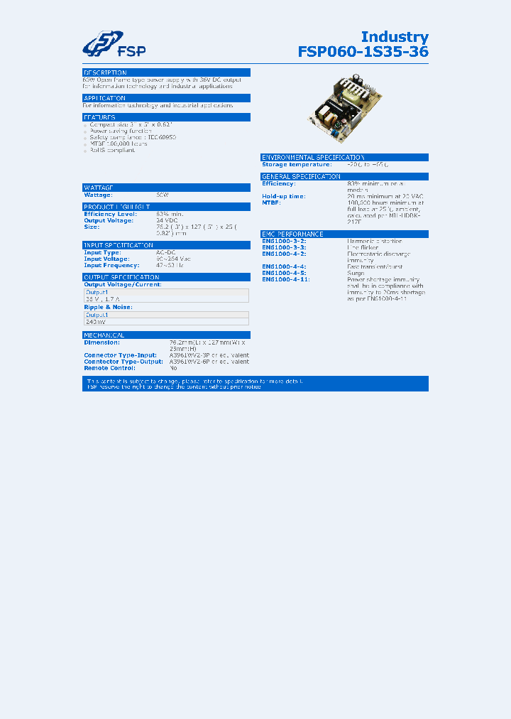 FSP060-1S35-36_8714509.PDF Datasheet
