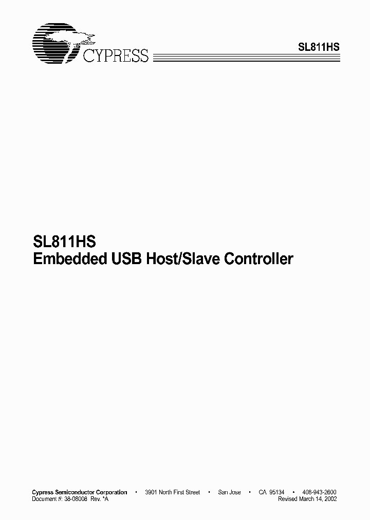 SL811HST_8714625.PDF Datasheet