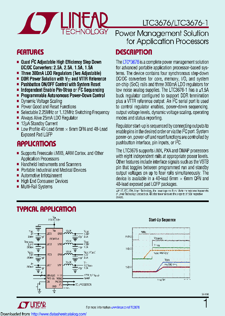 LTC3676ELXEPBF_8721360.PDF Datasheet