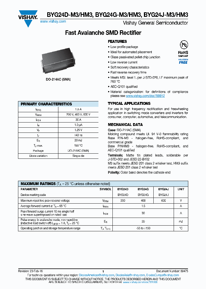 BYG24J-HM3_8723524.PDF Datasheet