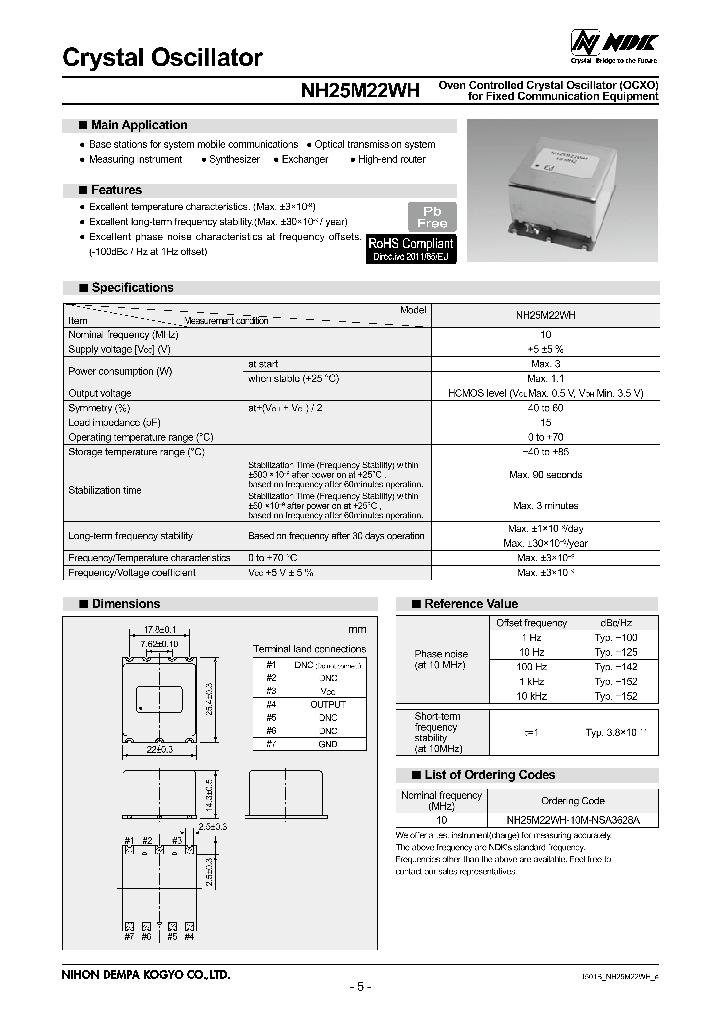 NH25M22WH_8724513.PDF Datasheet