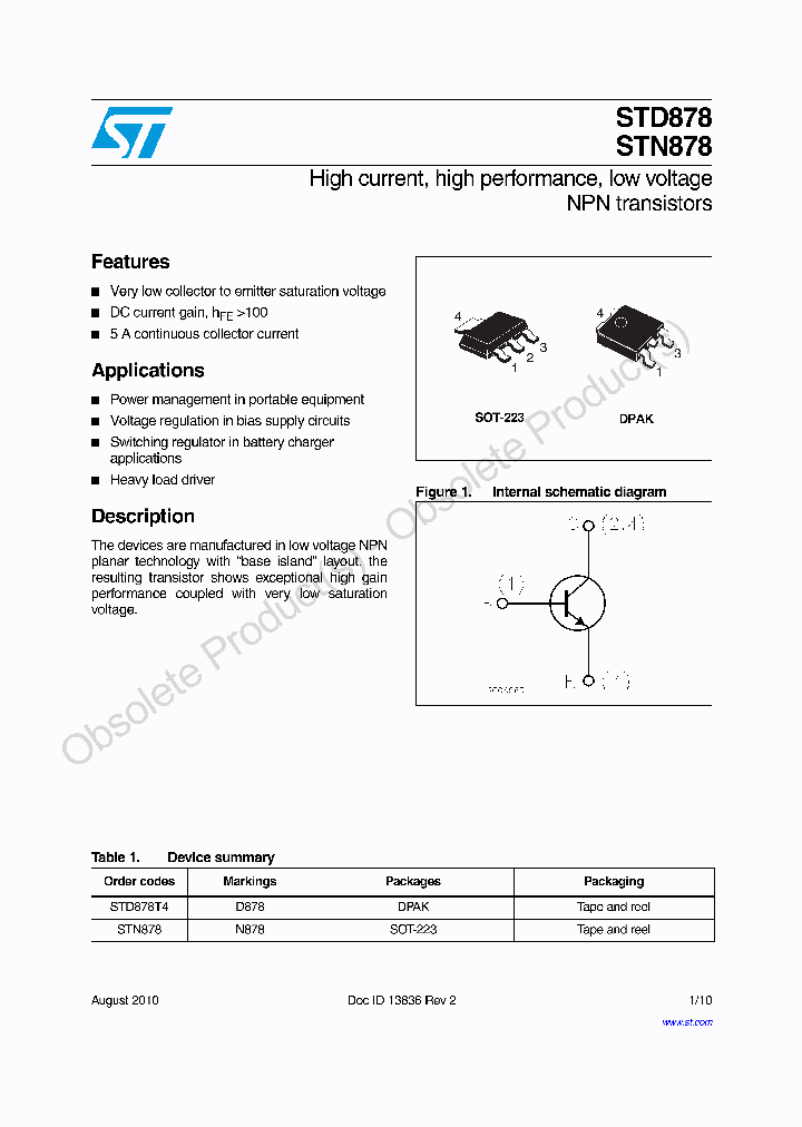 STD878_8739641.PDF Datasheet