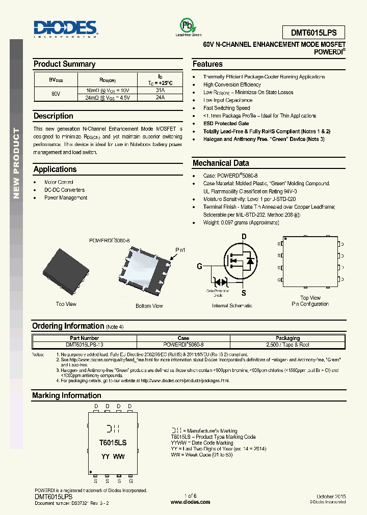 DMT6015LPS_8744202.PDF Datasheet