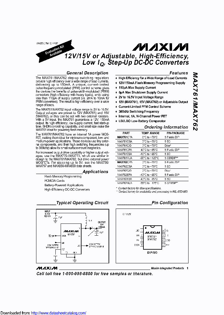 MAX761ESAG0F_8747111.PDF Datasheet