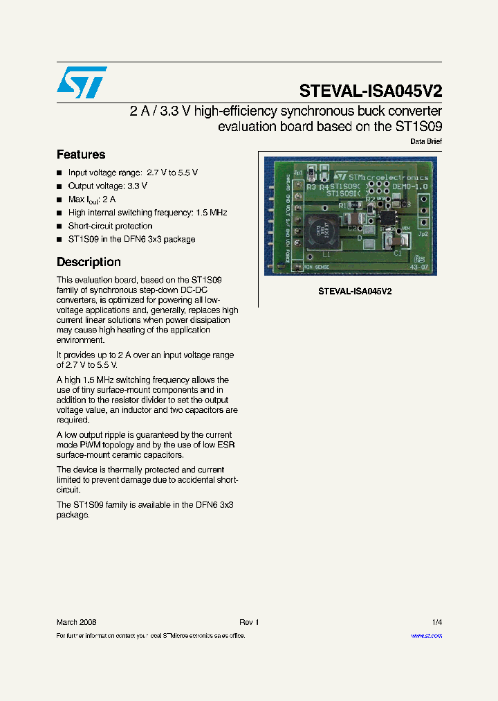 STEVAL-ISA045V2_8755068.PDF Datasheet