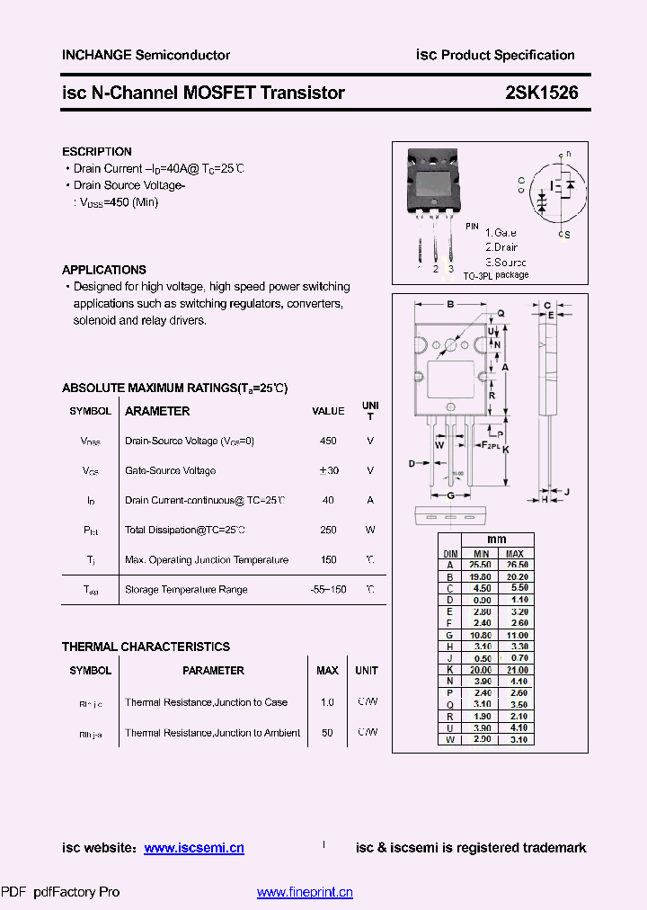 2SK1526_8758349.PDF Datasheet