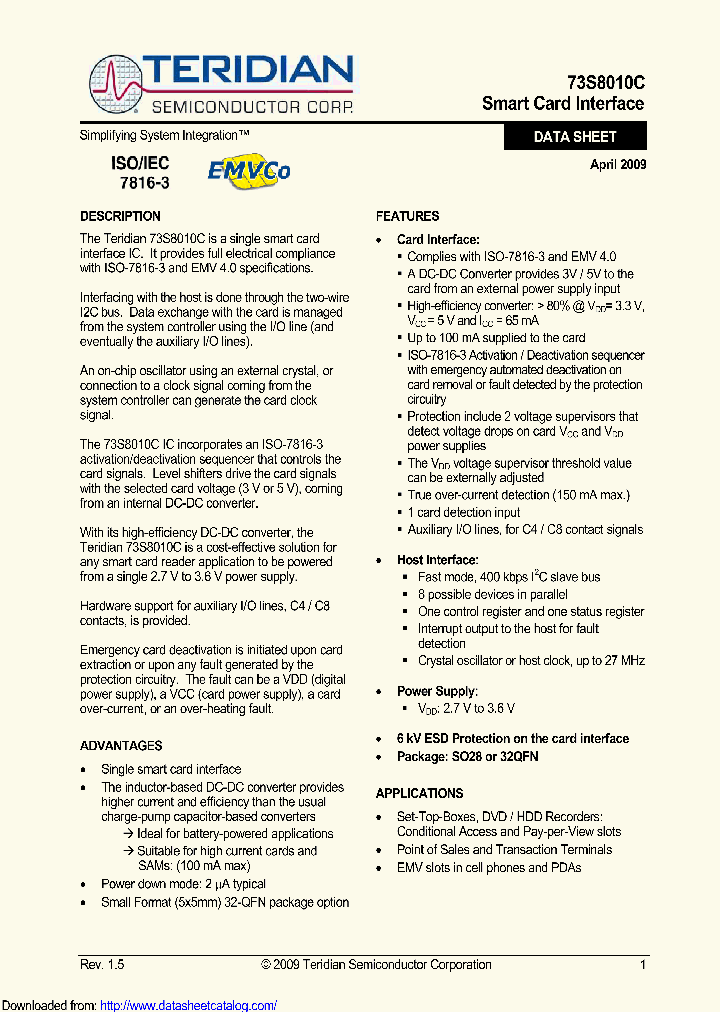 73S8010C-ILRF_8765031.PDF Datasheet