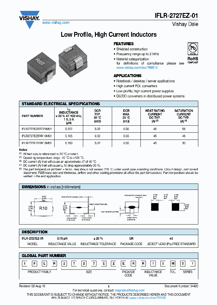 IFLR2727EZERR10M01_8770590.PDF Datasheet