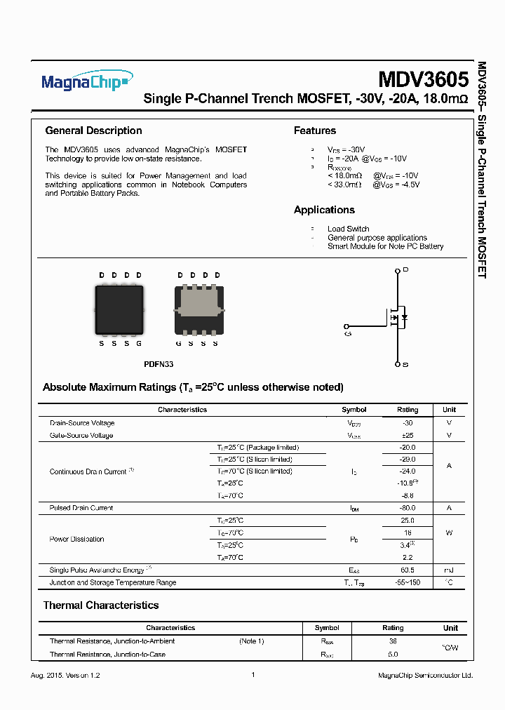 MDV3605_8780530.PDF Datasheet